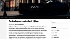 What Bosan-nissan.nl website looked like in 2020 (3 years ago)