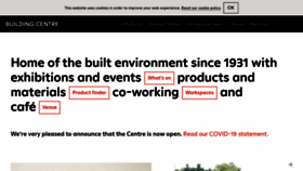 What Buildingcentre.co.uk website looked like in 2020 (3 years ago)