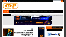 What Bitcoinnotifactions.com website looked like in 2020 (3 years ago)