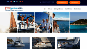 What Boatgreece.com website looked like in 2020 (3 years ago)