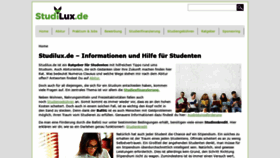 What Blog.studilux.de website looked like in 2020 (3 years ago)