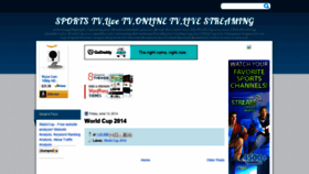 What Broadcast-sports.blogspot.com website looked like in 2020 (3 years ago)