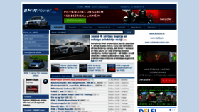 What Bmwpower.lv website looked like in 2020 (3 years ago)