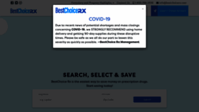 What Bestchoicerx.com website looked like in 2020 (3 years ago)