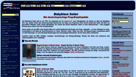 What Babyblaue-seiten.de website looked like in 2020 (3 years ago)