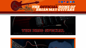 What Brianmayguitars.co.uk website looked like in 2020 (3 years ago)
