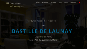 What Bastilledelaunay.com website looked like in 2020 (3 years ago)
