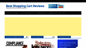 What Blog.bestshoppingcartreviews.com website looked like in 2020 (3 years ago)