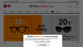 What Brilledirekt.de website looked like in 2020 (5 years ago)