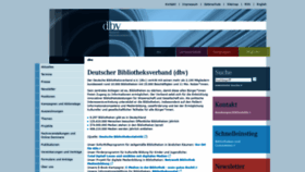 What Bibliotheksverband.de website looked like in 2020 (5 years ago)