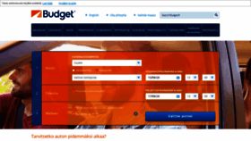What Budget.fi website looked like in 2020 (3 years ago)