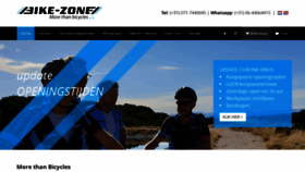 What Bike-zone.nl website looked like in 2020 (3 years ago)