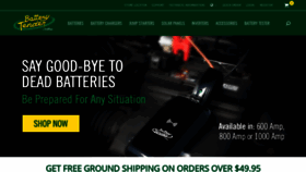 What Batterytender.com website looked like in 2020 (3 years ago)