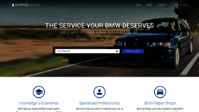 What Bimmershops.com website looked like in 2020 (3 years ago)
