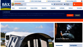 What Baxrecreatieshop.nl website looked like in 2020 (3 years ago)