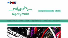 What Bigcitymusic.com website looked like in 2020 (3 years ago)