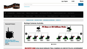 What Buckeyecam.com.au website looked like in 2020 (3 years ago)