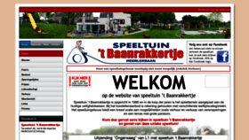 What Baanrakkertje.nl website looked like in 2020 (3 years ago)