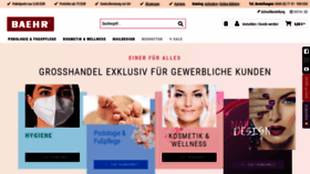 What Baehrshop.de website looked like in 2020 (3 years ago)