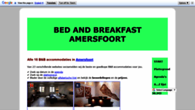 What Bedandbreakfast-amersfoort.com website looked like in 2020 (3 years ago)