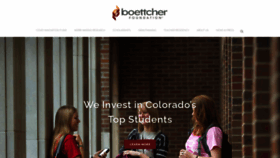 What Boettcherfoundation.org website looked like in 2020 (3 years ago)