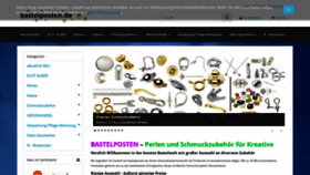 What Bastelposten.de website looked like in 2020 (3 years ago)