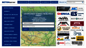 What Betonserver.cz website looked like in 2020 (3 years ago)