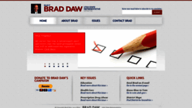 What Braddaw.com website looked like in 2020 (3 years ago)