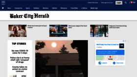 What Bakercityherald.com website looked like in 2020 (3 years ago)