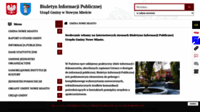 What Bipnowemiasto.pl website looked like in 2020 (3 years ago)