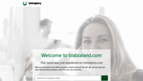 What Blablaland.com website looked like in 2020 (3 years ago)