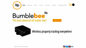 What Bumblebee-iot.com website looked like in 2020 (3 years ago)