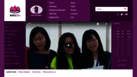 What Bakuchessolympiad.com website looked like in 2020 (3 years ago)