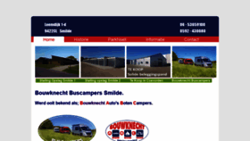 What Bouwknecht.nl website looked like in 2020 (3 years ago)