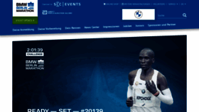 What Berlin-marathon.com website looked like in 2020 (3 years ago)