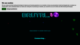 What Brutal.io website looked like in 2020 (4 years ago)