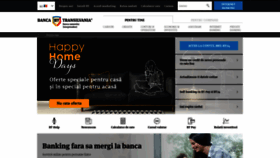 What Bancatransilvania.ro website looked like in 2020 (3 years ago)