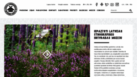 What Brivdabasmuzejs.lv website looked like in 2020 (3 years ago)
