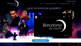 What Barcelonanoche.com website looked like in 2020 (3 years ago)