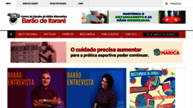 What Baraodeitarare.org.br website looked like in 2020 (3 years ago)