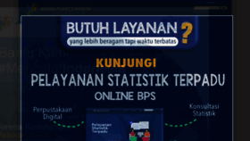 What Bps.go.id website looked like in 2020 (3 years ago)