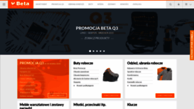 What Beta24.pl website looked like in 2020 (5 years ago)