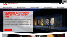 What Buildstore.co.uk website looked like in 2020 (3 years ago)
