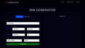 What Bingenerator.com website looked like in 2020 (3 years ago)