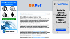 What Bitref.com website looked like in 2020 (3 years ago)