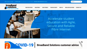 What Broadbandsolutions.com.au website looked like in 2020 (3 years ago)