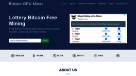 What Bitcoingpuminer.com website looked like in 2020 (3 years ago)