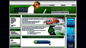 What Bonuscounter.de website looked like in 2020 (3 years ago)
