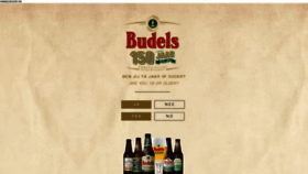 What Budels.nl website looked like in 2020 (3 years ago)