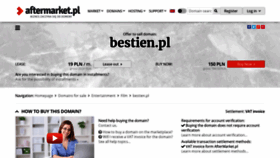 What Bestien.pl website looked like in 2020 (3 years ago)